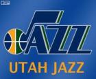 Логотип Юта Джаз, НБА команды. Северо-Западный дивизион, Западная конференция